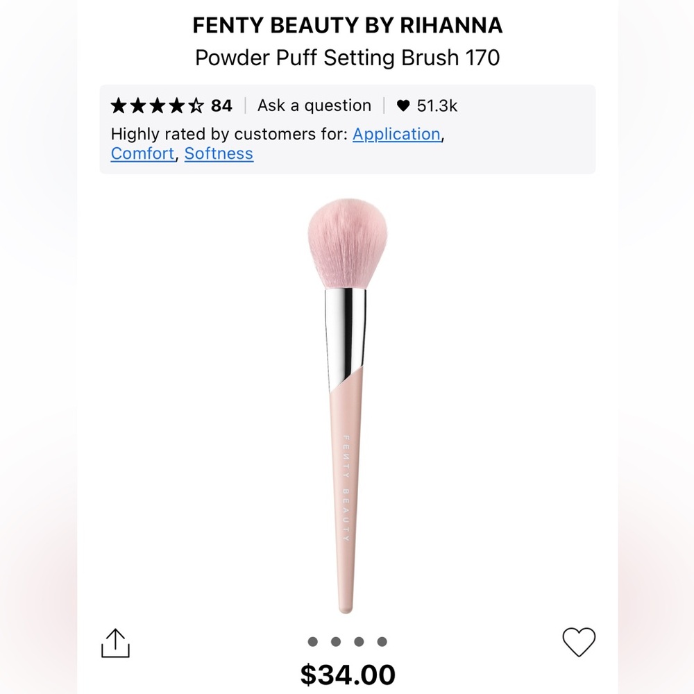 Fenty Beauty 170 Setting Brush